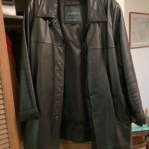 Women’s leather coat